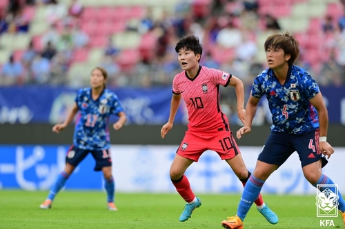 한국 여자축구 대표팀 에이스 지소연