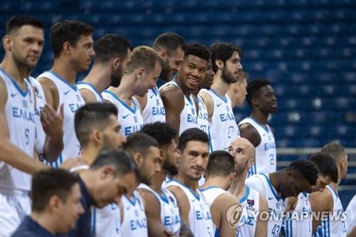 2022 유로바스켓을 준비하는 그리스 농구대표팀