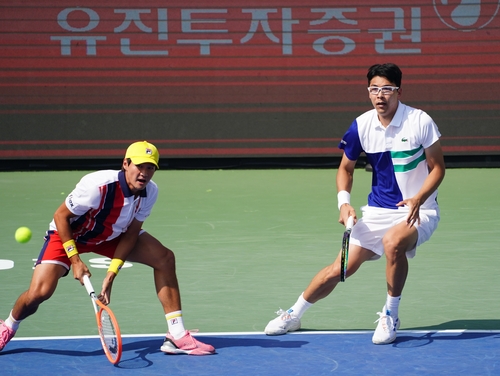 정현-권순우, 코리아오픈 테니스 복식 준결승서 탈락