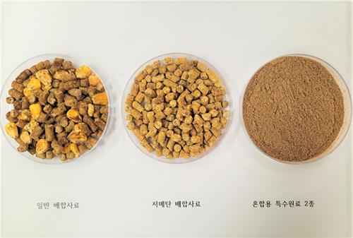 경북축산기술연, 메탄가스 저감 배합사료 상용화 기술 개발