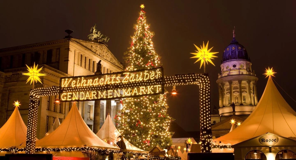 '세계 최고 크리스마스 마켓 2위' 베를린 잔다르멘마르크트