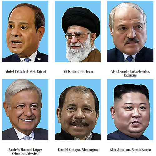 '2022 올해의 독재자는 누구인가' 투표