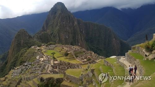 페루의 잉카 유적 마추픽추
