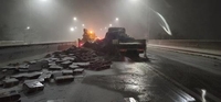 '동지 폭설'에 충청·전라·제주 지역 교통사고 속출