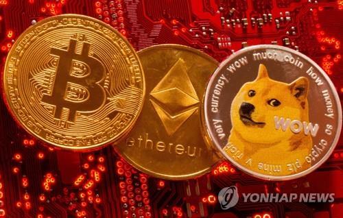 가상화폐 모형 이미지