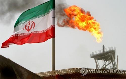 이란의 석유 생산 시설 