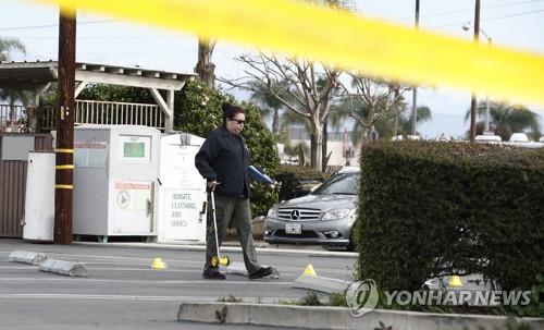 LA 총기 난사 참사 현장