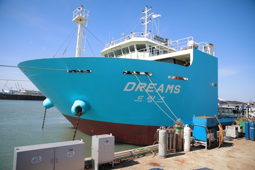 세계 최초 해수담수화 선박 드림즈호