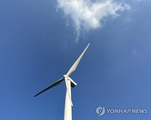 제주 동복 북촌 풍력발전단지