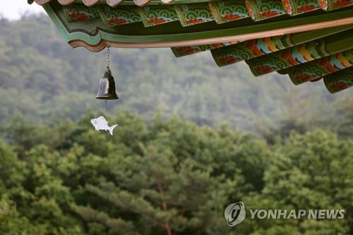 템플스테이 운영 사찰의 풍경(風磬)