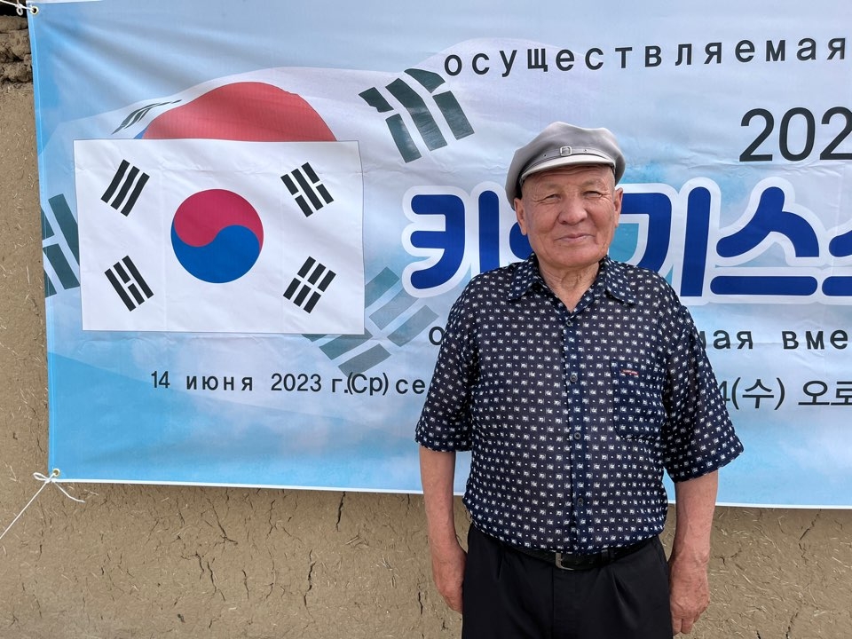 키르기스스탄 오로 마을 주민 아이파예프 카느백 씨