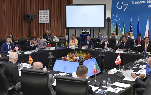 G7교통장관 "우크라 교통 인프라 복구 협력"