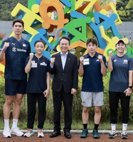 신한금융, 아시안게임 앞두고 대표팀에 격려금 1억원
