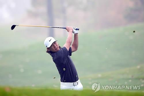 2011년 한국에서 열린 골프대회에 출전한 앤서니 김