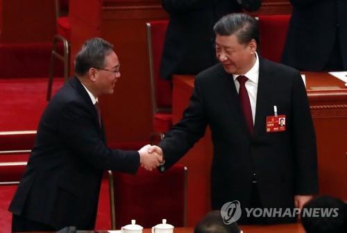 중국 리창 총리와 시진핑 국가주석