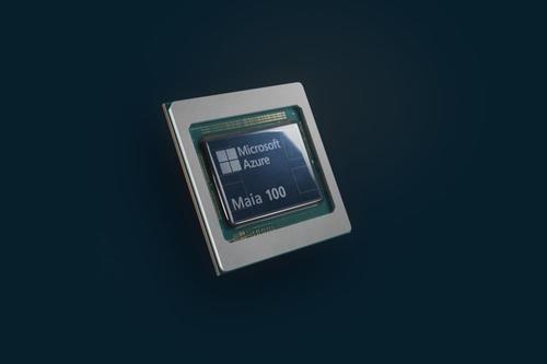 마이크로소프트(MS)가 공개한 AI 칩 '마이아 100' 