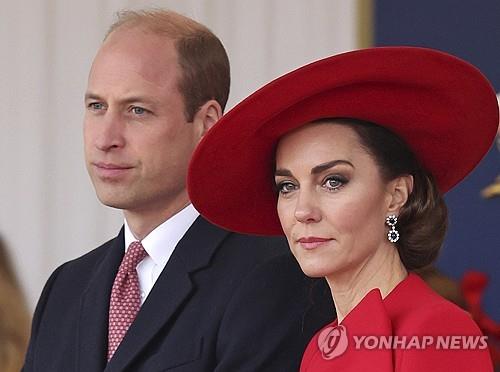 영국 윌리엄 왕자와 케이트 미들턴 왕세자빈 부부