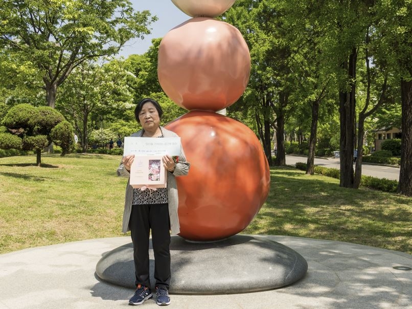 지난 5월 뇌사 장기기증인 기념공간에 방문한 김보근 씨