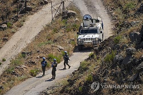 레바논에 주둔중인 유엔평화유지군