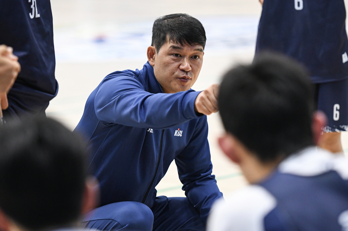 2022년 KBL 유스 엘리트 캠프에 참여했던 배길태 감독