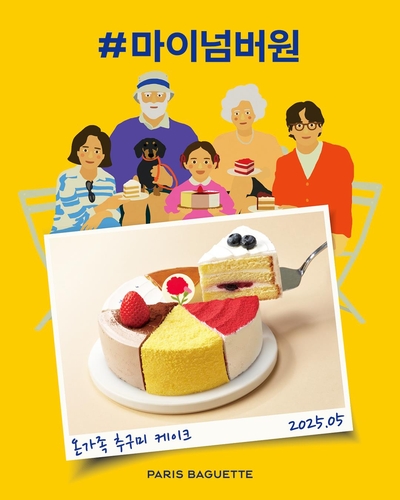 "카네이션 장식에 하츄핑 캐릭터도"…가정의달 케이크 