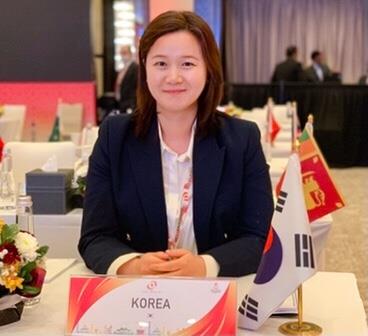OCA 선수관계위원장 겸 집행위원으로 선출된 박주희 ISF 이사장