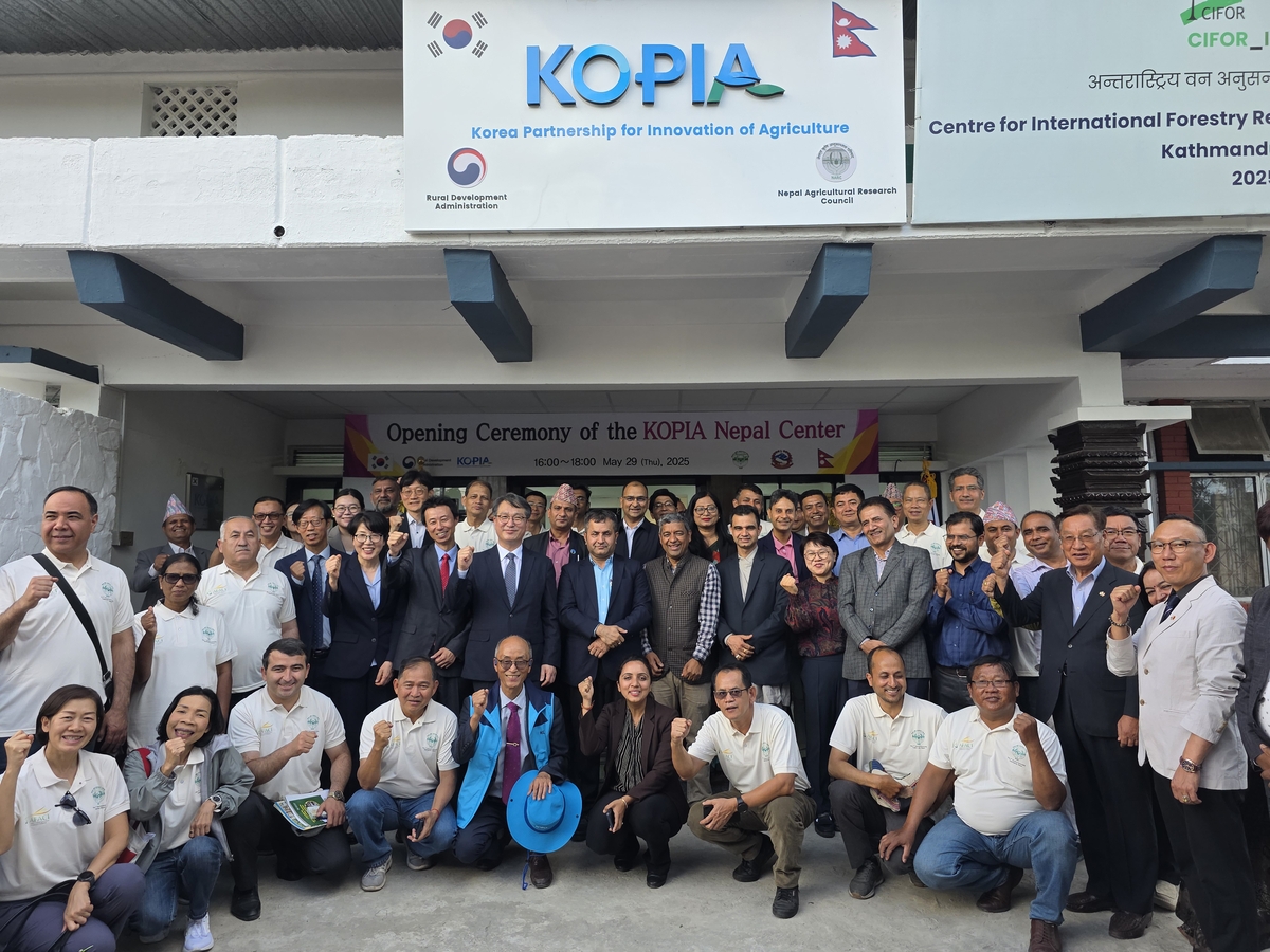 농진청, KOPIA 네팔센터 개소