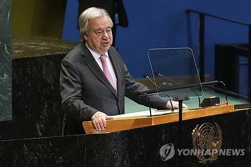 유엔 사무총장 "유엔헌장 향한 전례없는 공격 목격중"