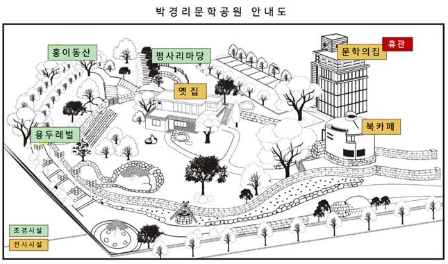원주 박경리문학공원 문학의집 전시실 10월 말까지 휴관