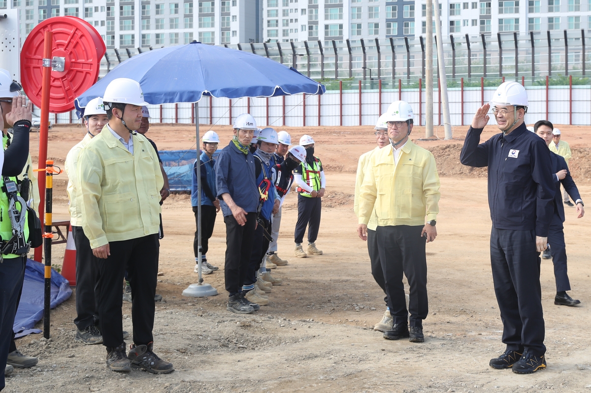 이상경 국토차관 취임 첫 행보는 3기 신도시 현장 방문