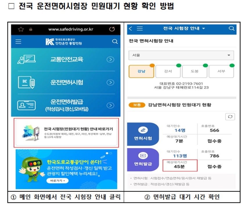 올해 운전면허 갱신 대상 490만명…"연말 몰리면 4시간 대기"