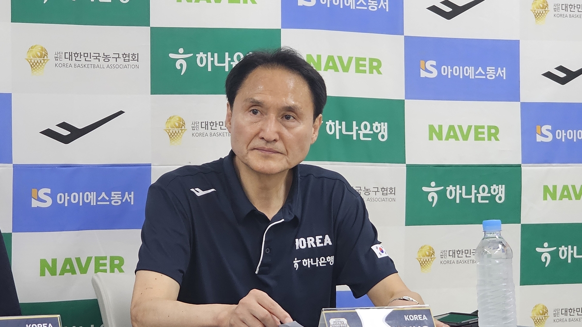 안준호 남자 농구대표팀 감독