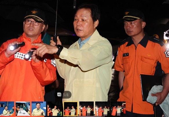 "숨진 주민 애도·복구 최선"…경남지사, 집중호우 담화…