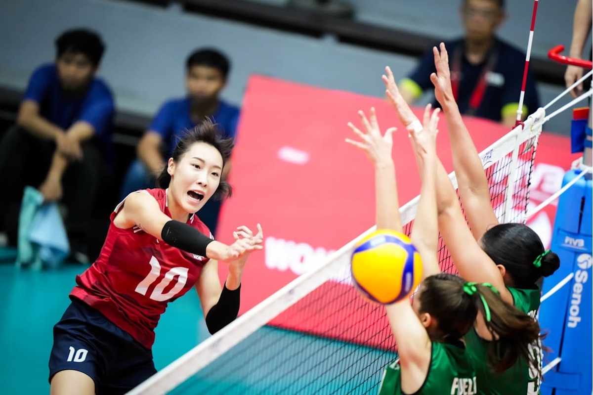 한국여자배구, U-21 세계선수권서 멕시코 꺾고 조 3위로 16강행