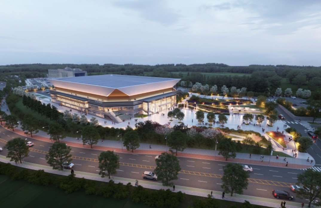 청주 다목적실내체육관 착공…"충청U대회 체조 경기장"