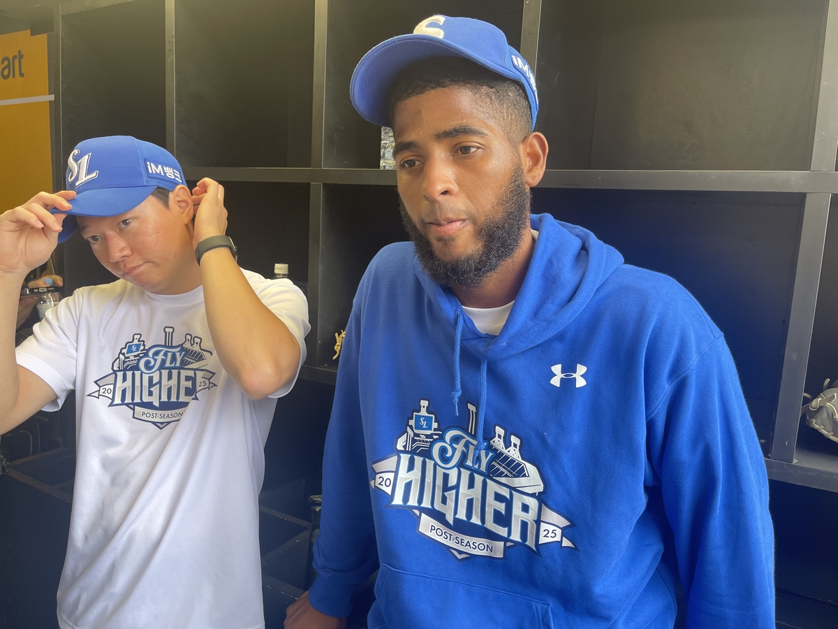 삼성 해결사 디아즈 "홈런보다 타점에 더 욕심…축제 즐길 것"