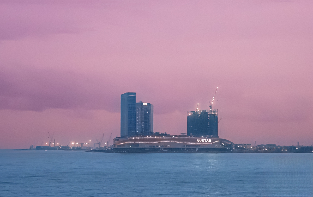 황혼의 누스타 리조트 [사진/성연재 기자]