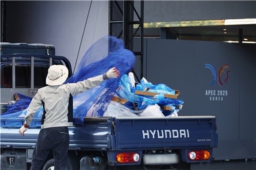 코오롱호텔 막바지 작업