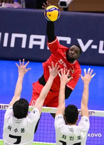 양 팀 최다 24득점에도 웃지 못한 한국전력 베논