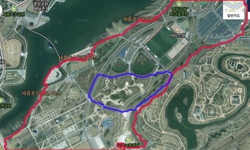 세종시 중앙공원 36홀 파크골프장 조성 결정된 것 없어