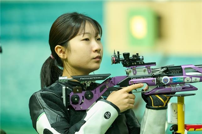 반효진, ISSF 사격 월드컵 파이널 은메달로 시즌 마감