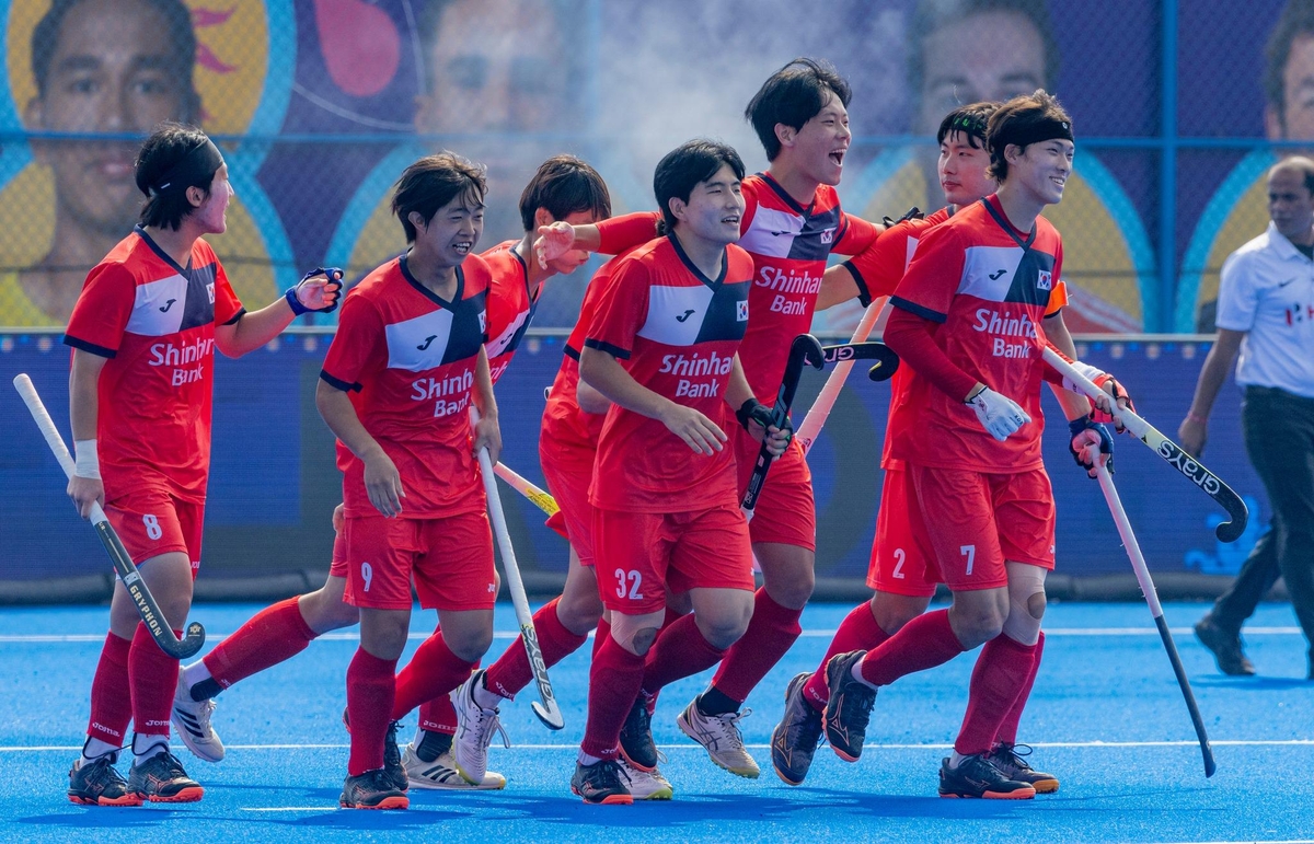 한국, 주니어 남자하키 월드컵서 중국 꺾고 24개국 중 19위