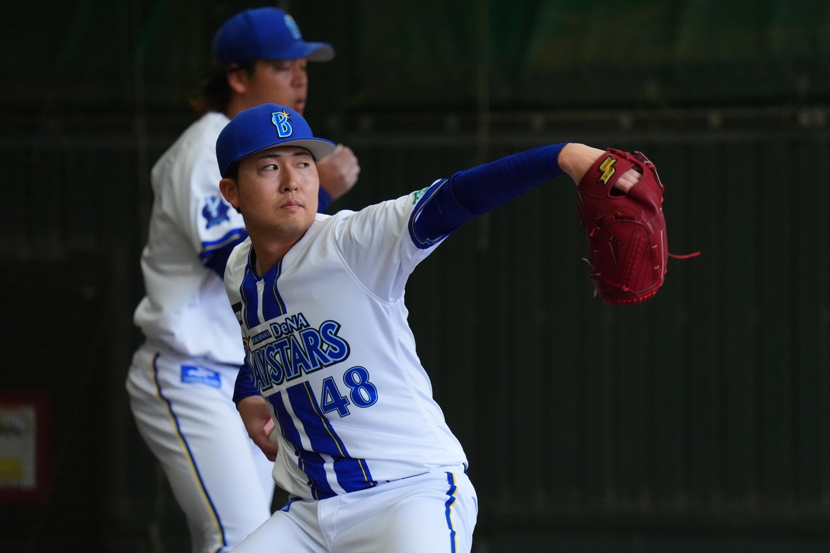 일본프로야구에서 뛸 당시의 교야마 마사야