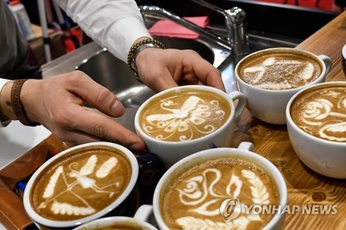 El mercado del café de Corea del Sur supera los 10 billones de wones en  2017 | AGENCIA DE NOTICIAS YONHAP