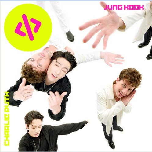 En la fotografía, proporcionada por Warner Music, se muestra una imagen promocional de "Left and Right", una colaboración entre el cantante Jungkook, de BTS, y el cantautor estadounidense Charlie Puth. (Prohibida su reventa y archivo)