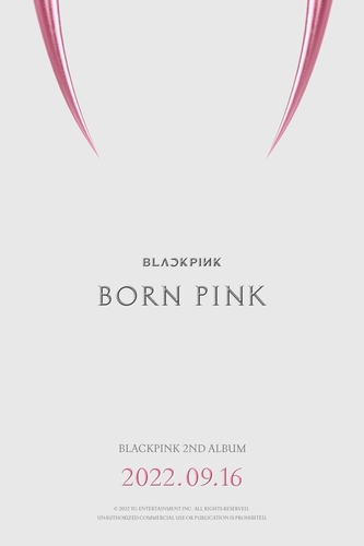 La foto, proporcionada por YG Entertainment, muestra una imagen promocional para el segundo álbum de estudio de BLACKPINK, que será lanzado el 16 de septiembre de 2022. (Prohibida su reventa y archivo)