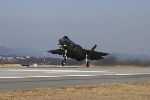 Seúl y Washington llevan a cabo un ejercicio aéreo combinado con cazas furtivos F-22 y F-35