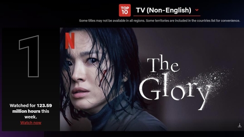 La 2ª parte de 'The Glory' encabeza la lista de Netflix de programas televisivos de habla no inglesa por 2ª semana