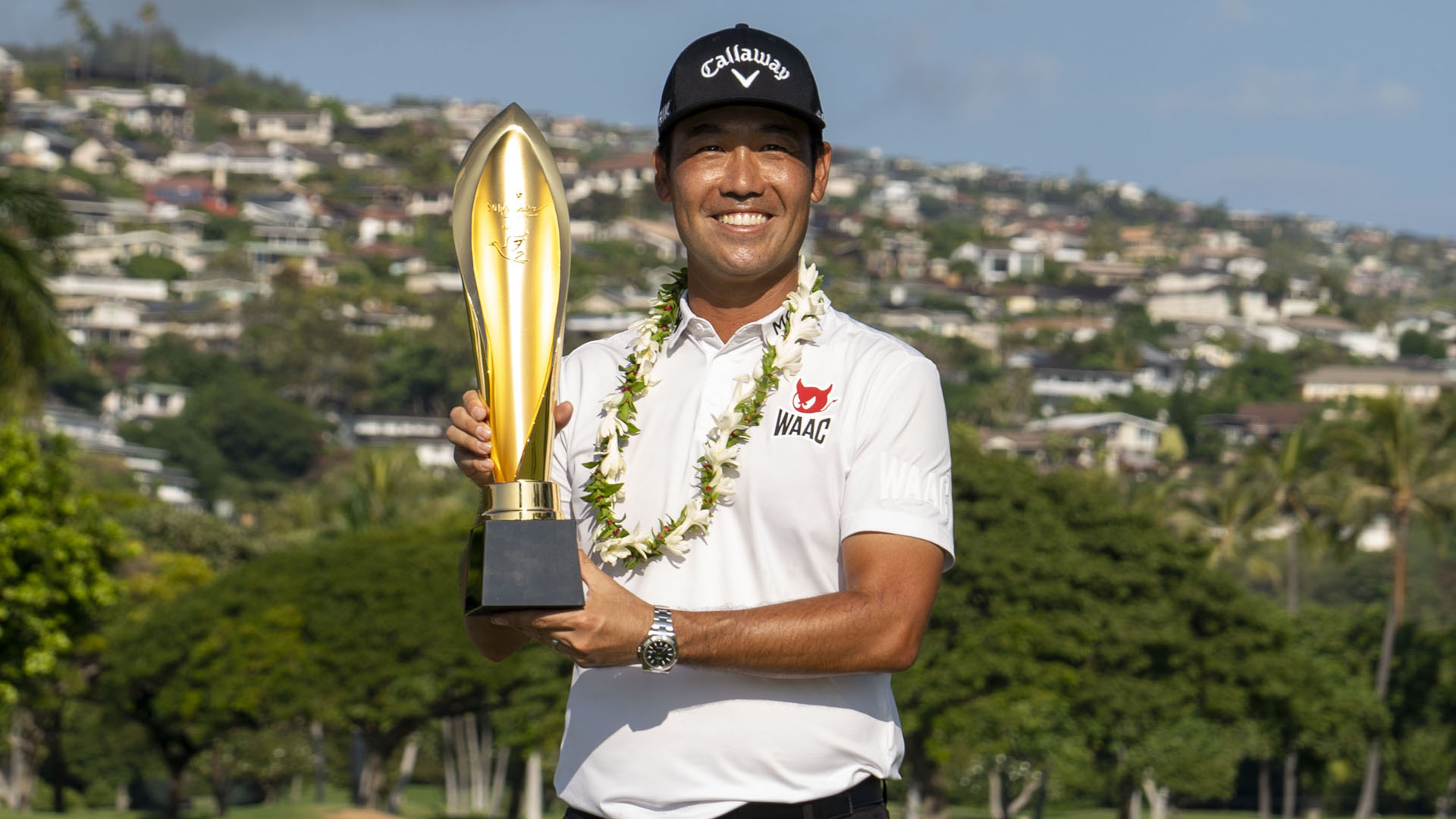 Kevin Na won the Sony Open reversal…  5 wins in PGA career