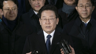 韓国最大野党代表が検察で１２時間取り調べ（１月１１日）